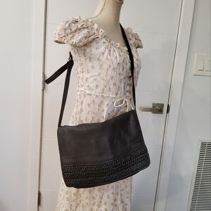 Tribeca Genuine Leather Crossbody Bag